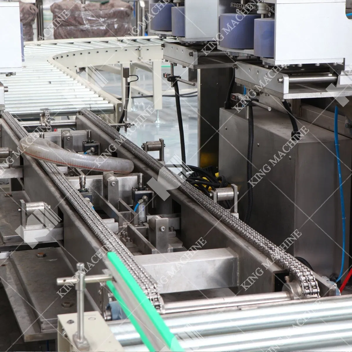 Industrial Full Automatic Barrels Cans Buckets Liquid Weighing Filling Machine