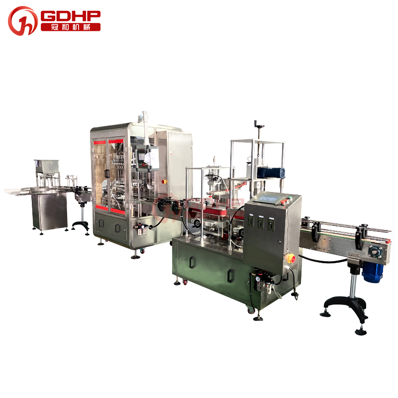 Professional Custom Shampoo Overflow Liquid Filling Six Nozzles Stainless Filling Machine Price