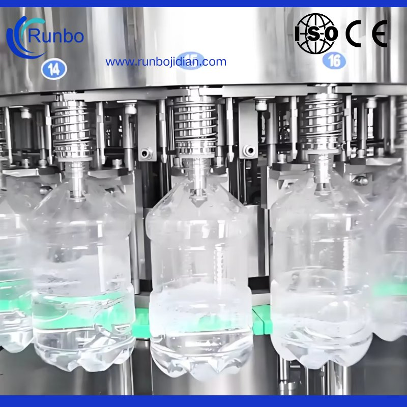 Zhangjiagang 330ml 500ml 1500ml Plastic Glass Bottle Automatic Sparkling Pure Water Liquid Alcohol Wine Beverage Filling Making Machine