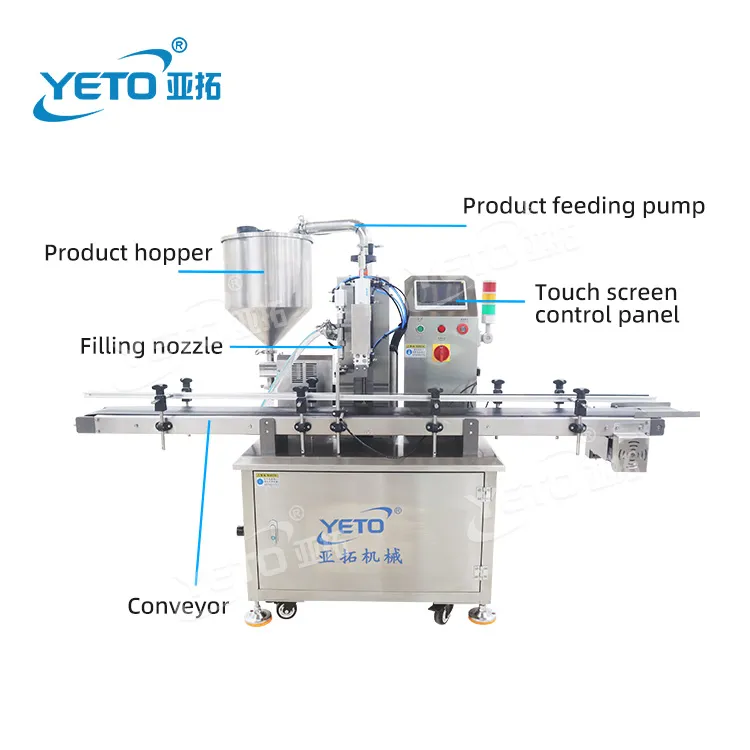 Automatic Gear Pump Sauce Filling Machine