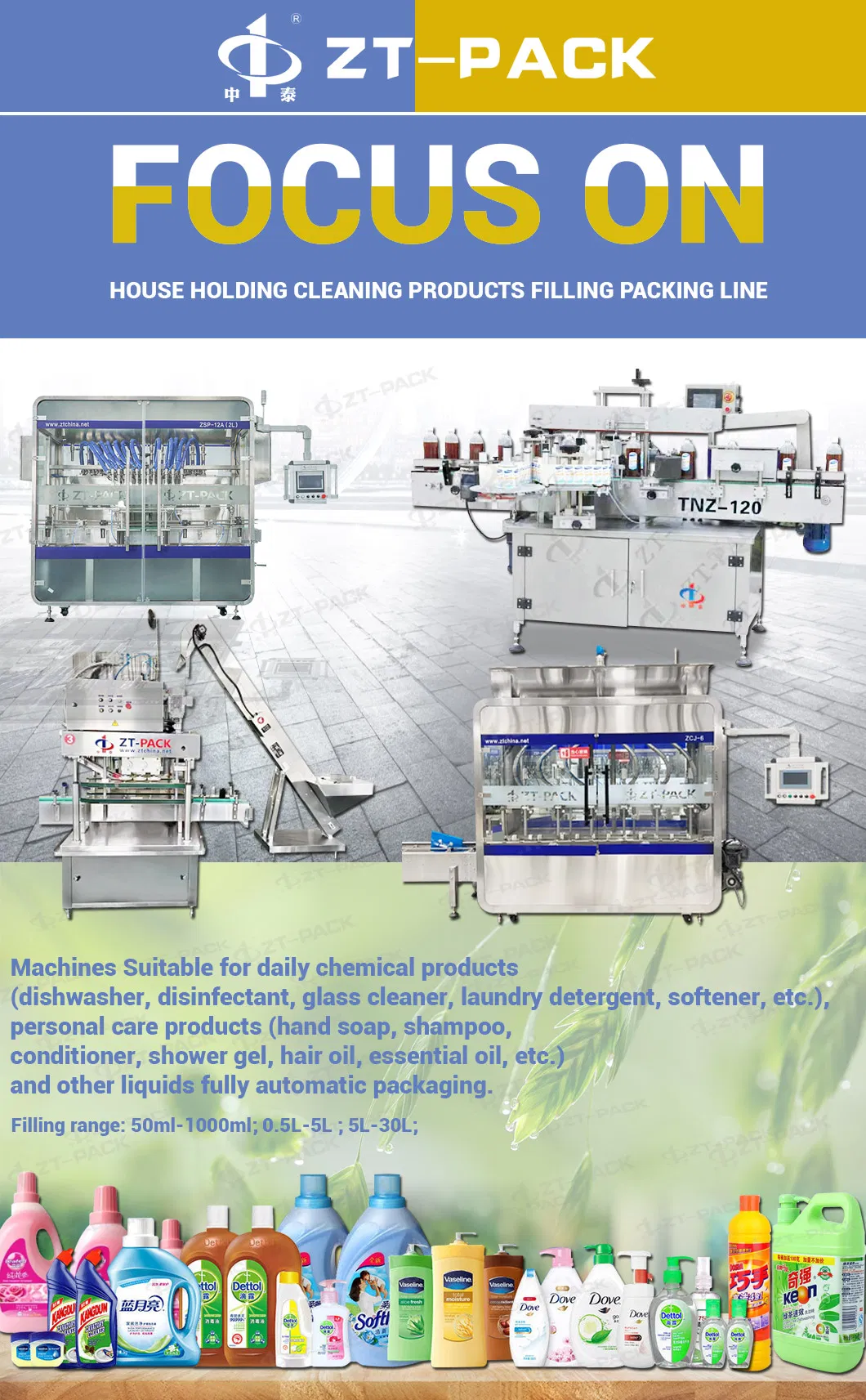 Automatic Gravity filling machine