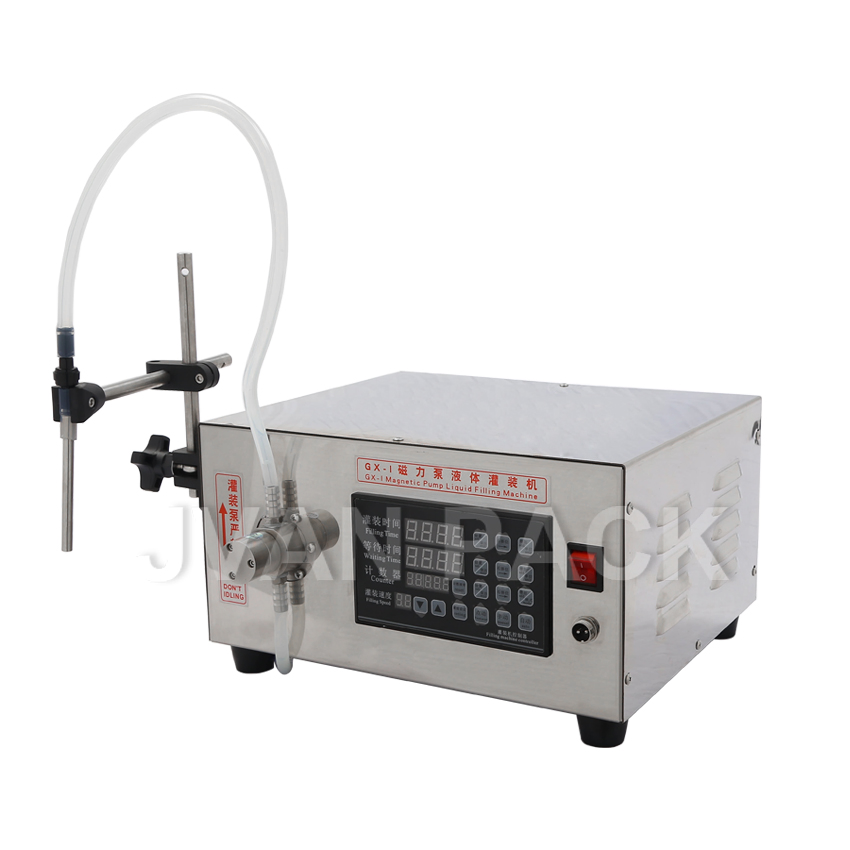 Gx-1 Semi-Automatic Single Head Liquid Juice Perfume Filling Machine Low Viscosity Liquid Filler with Magnetic Pump