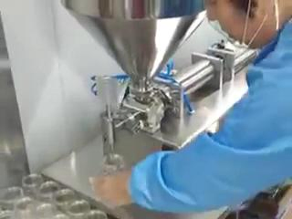 G1wg Single Head Filling Machine Liquid Paste Filler