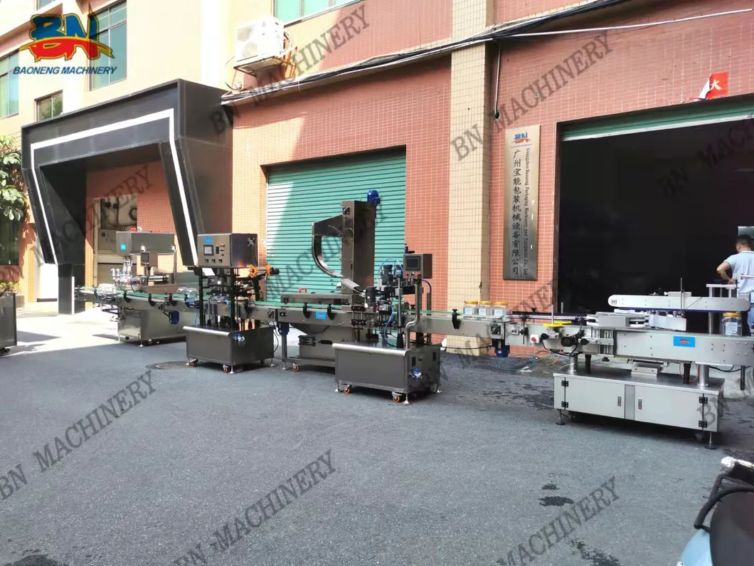 Fruit jam filling line