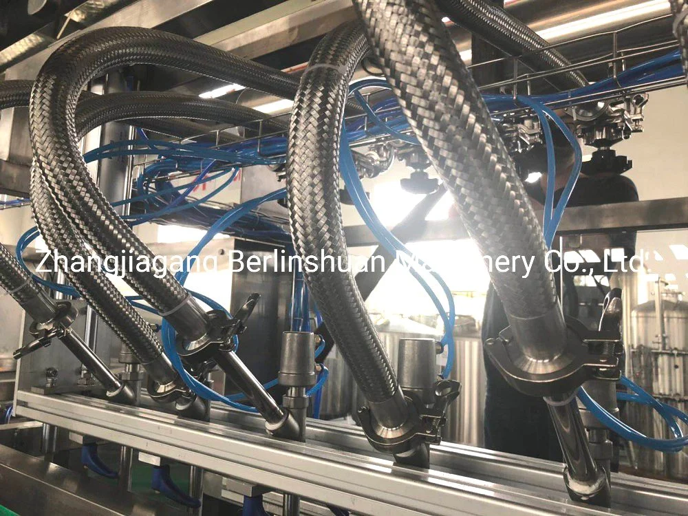 Automatic Liquid Condiment Cooking Edible Oil Tomato Sauce Honey Shampoo Cleaning Detergent Plastic Glass Bottle Volumetric Filling Machine / Bottling Plant