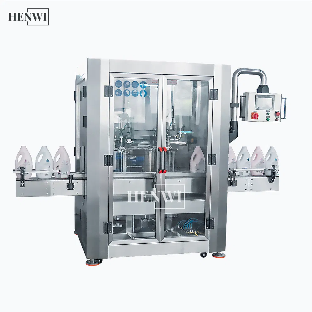 4 Nozzles Daily Chemical Liquid Detergent Essential Oil Bottle Vial Cream Filling Machine