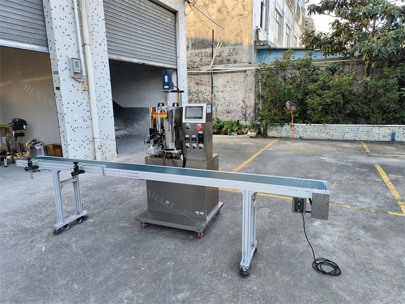 Gear Pump Liquid Filling Machine Pneumatic Hot Cosmetic Tube Liquid Lipstick Paste Filling Machine