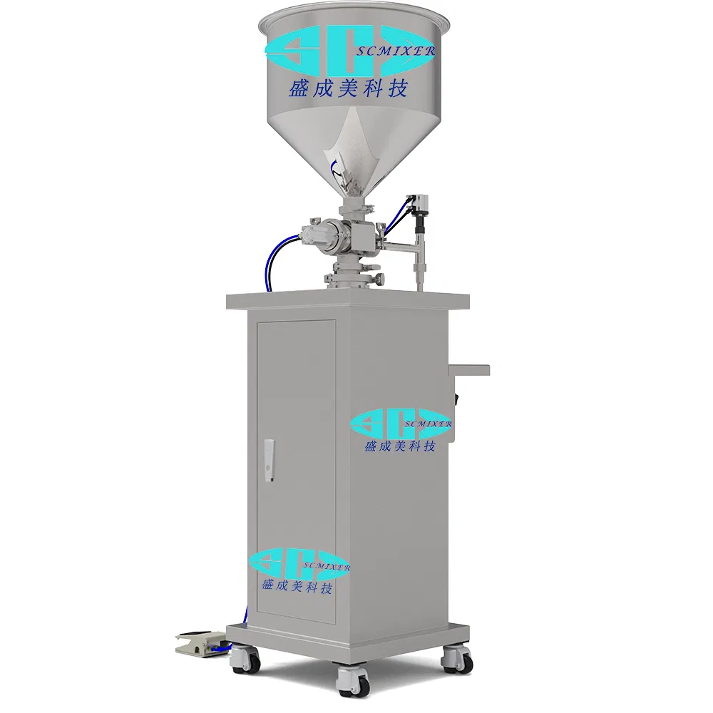 Semi-Automatic Liquid Filling Machine Piston Type Water Light Needle Mascara Packing Machine