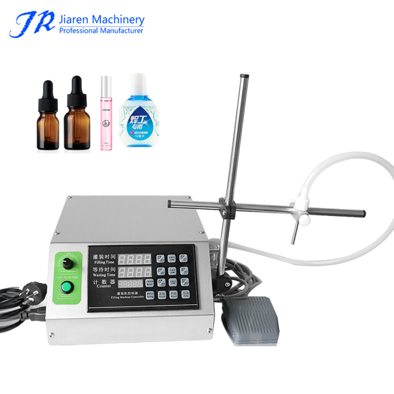 Desktop Small Single Head Peristaltic Pump Oral Liquid Manual Liquid Filling Machine