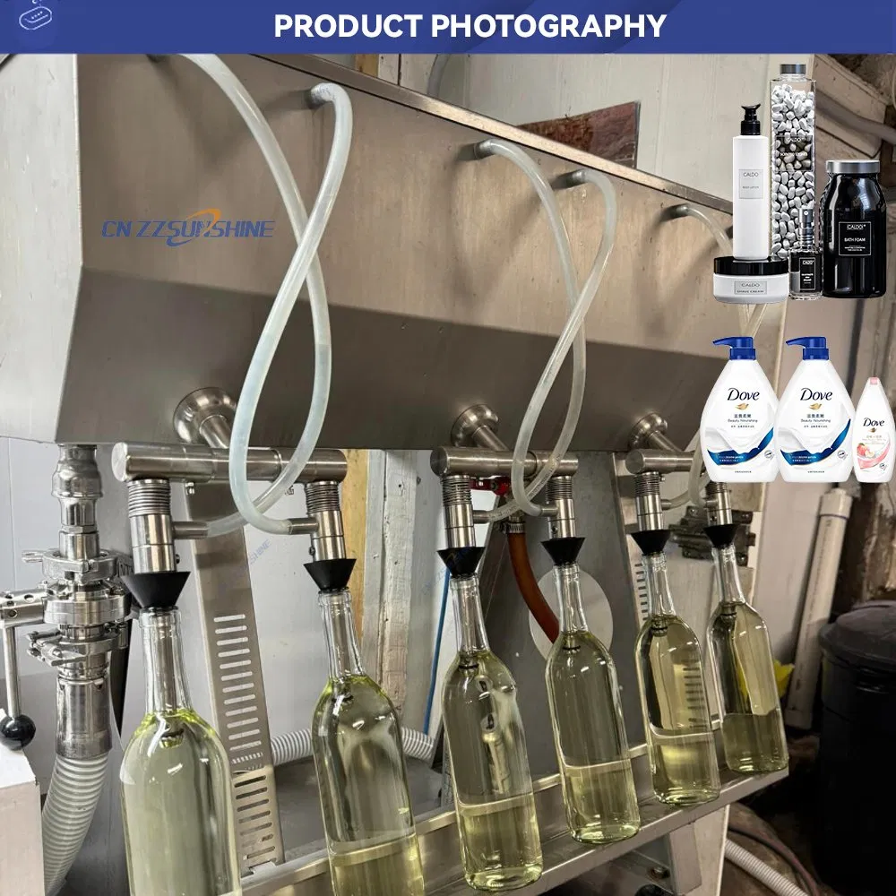 Wholesale Gravity Flow Automatic Dishwashing Dish Washing Liquid Filling Machine Packing Machine Liquid Soap Making Machine Factory Sale Price