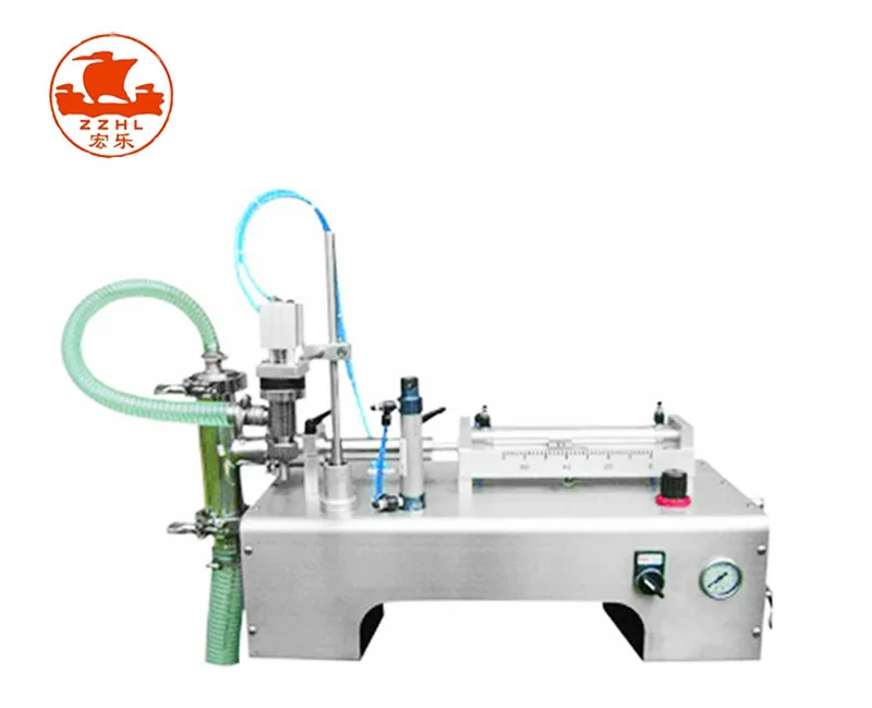 Single Head Liquid Bottle Filler Filling Machine