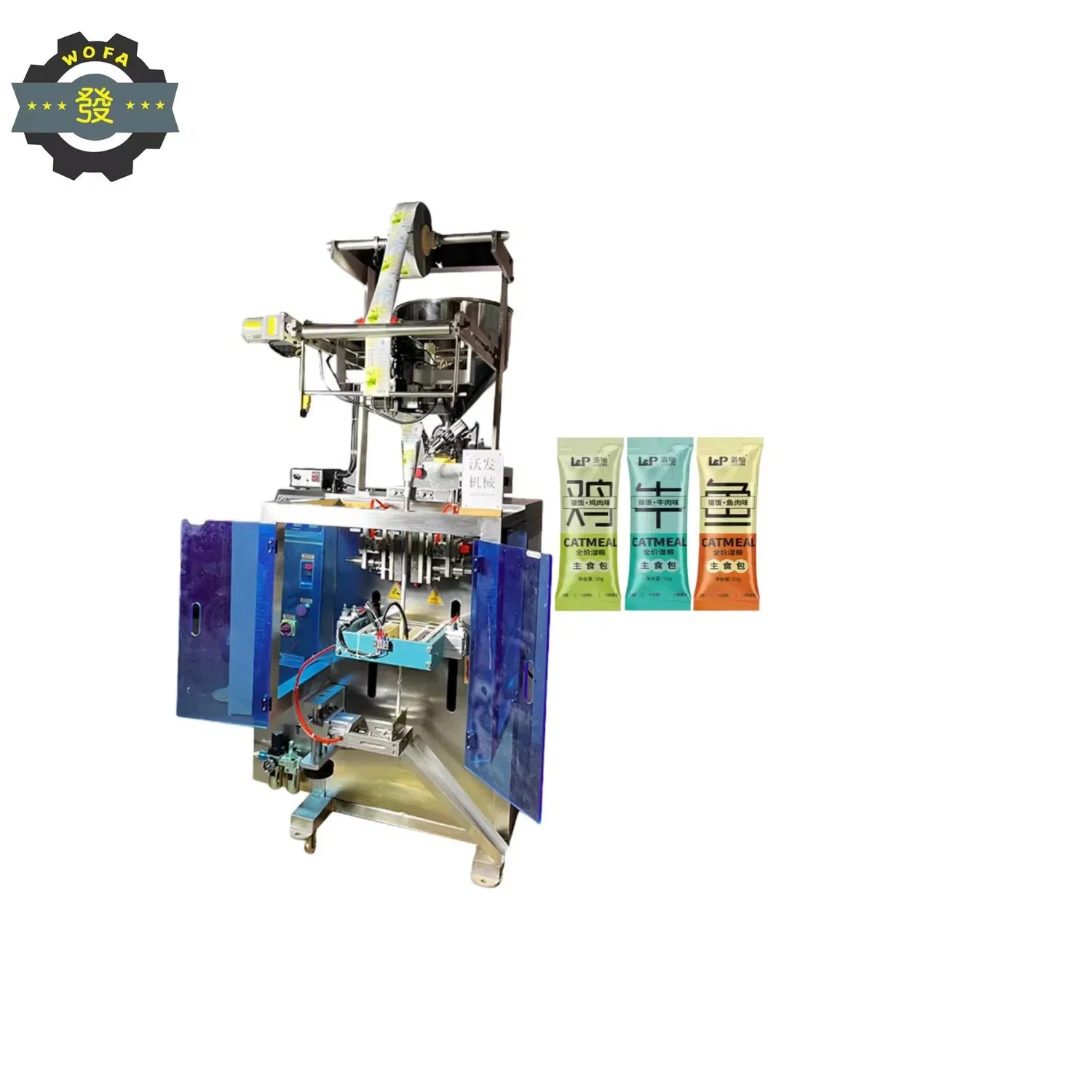 2025 Hot Sale Automatic Liquid in Plastic Bag Pouch Filling Packaging Machine Volumetric Packing and Sealing Machine for Paste