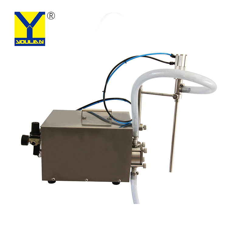 Gzd-100q High Precision Gear Pump Filling Machine for Juice Oil Honey Cosmetics Liquid Beverage Perfume