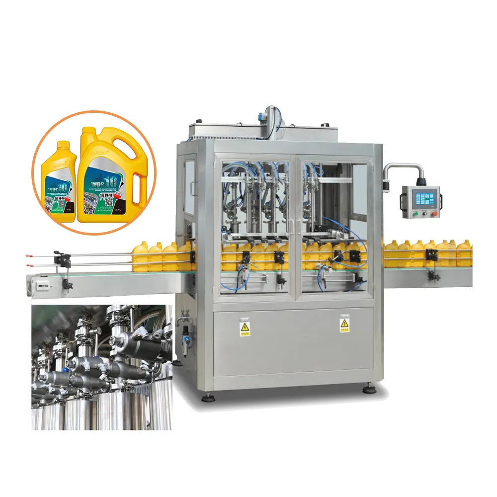 Versatile Multi-Head Liquid Filling Machine for Sauces and Dressings