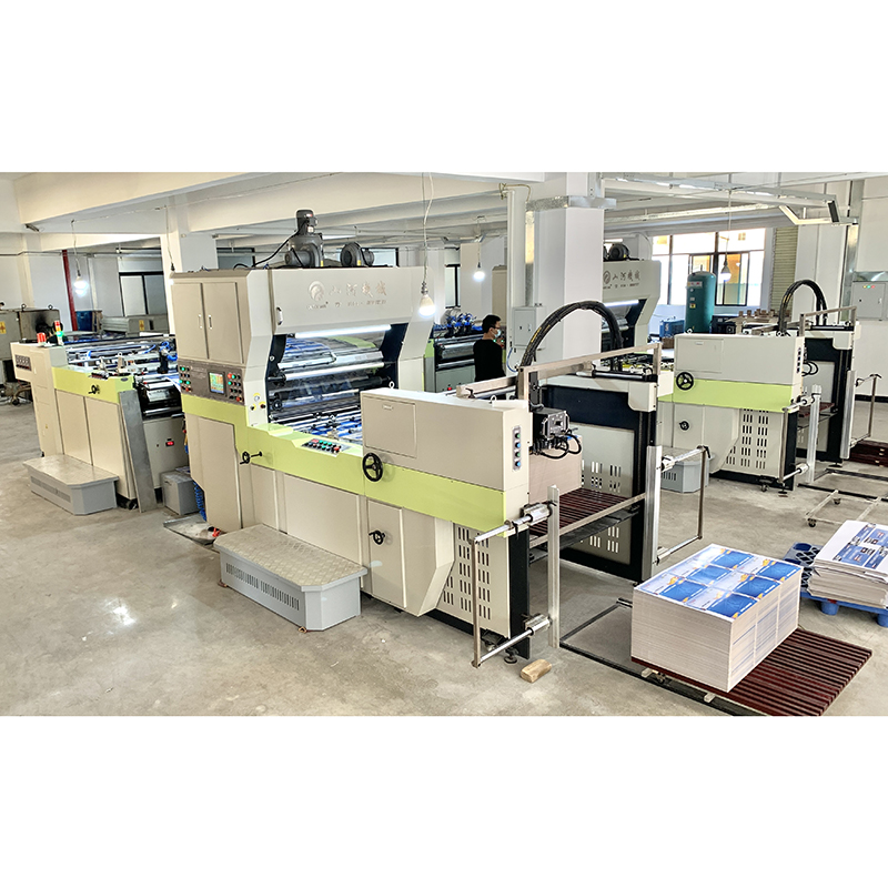 CE Certification QLF-110/120 Automatic High Speed Film Laminating Machine Company, Products