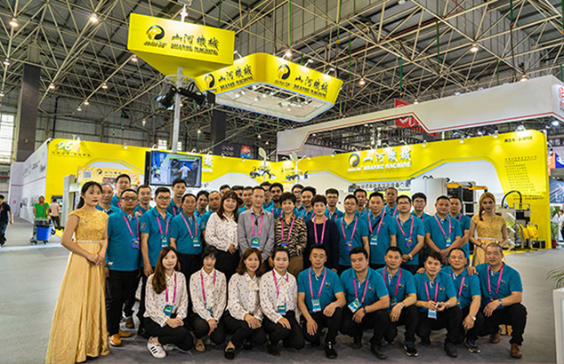 SHANHE MACHINE at DRUPA Dusseldorf printing exhibition