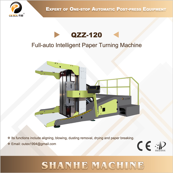 China QZZ-120/130/150/170 Full-auto Intelligent Paper Turning Machine Factories, Company