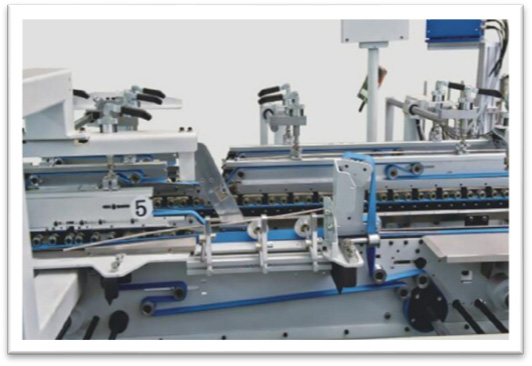 Independent motor folding unit