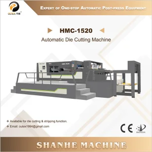 CE Certification HMC-1520 Automatic Die Cutting Machine Manufacturers, Suppliers
