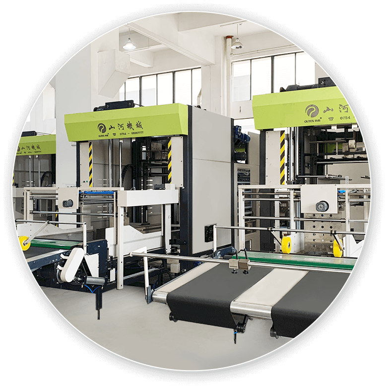 Vertical paper stacker production at SHANHE