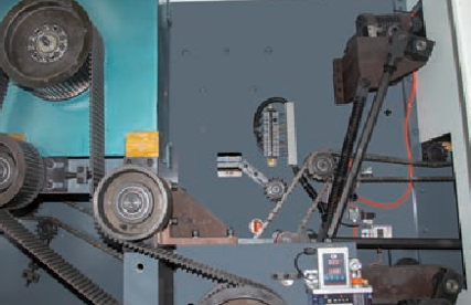 Drive part belt connecting rod