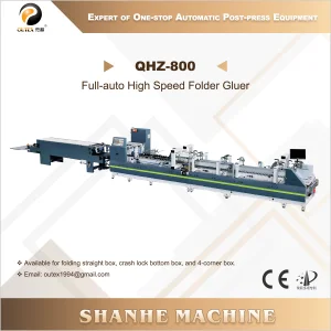 China QHZ-800 Full-auto High Speed Folder Gluer