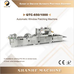 High-Quality QTC-650/1000 Automatic Window Patching Machine