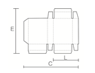 Straight Box Blank Diagram
