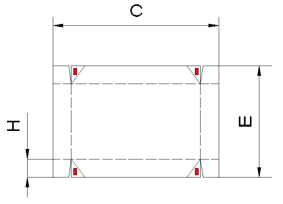 4 Corner Box Diagram