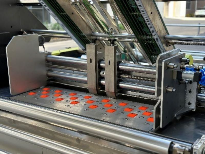 Servo lead edge conveyor, big suction