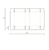 6 Corners Boxes Blank
