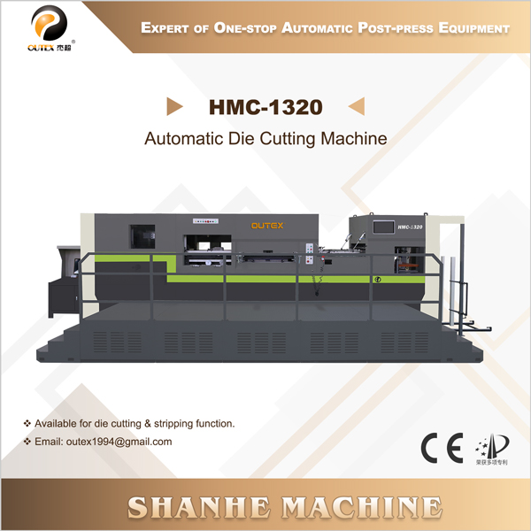 CE Certification HMC-1320 Automatic Die Cutting Machine Manufacturer, Factory