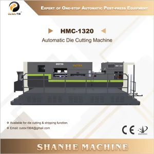 CE Certification HMC-1320 Automatic Die Cutting Machine Manufacturer, Factory