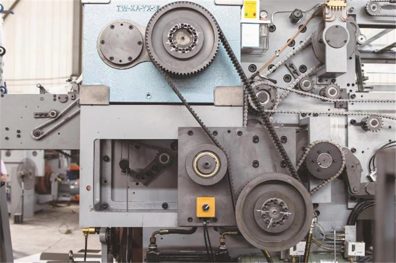 HTJ-1060 Foil Unwinding Structure
