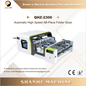 QHZ Automatic High Speed AB-Piece Folder Gluer