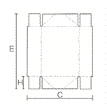 4 Corners Boxes Blank