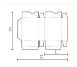 Lock Bottom Boxes Blank Diagram