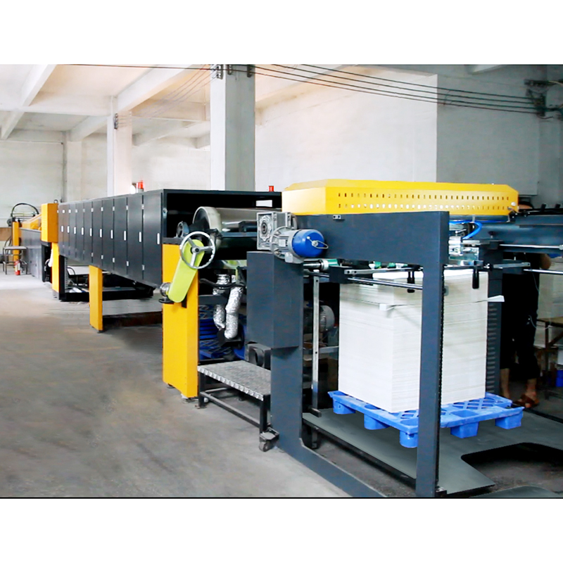 CE Certification HSY-120 Full-auto High Speed Varnishing & Calendering Machine Product, Products