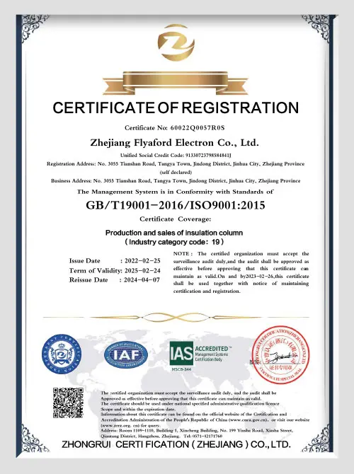 Flyaford Patent Certificate
