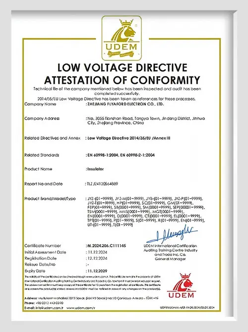 Zhejiang Province Technology SME Certificate — Flyaford