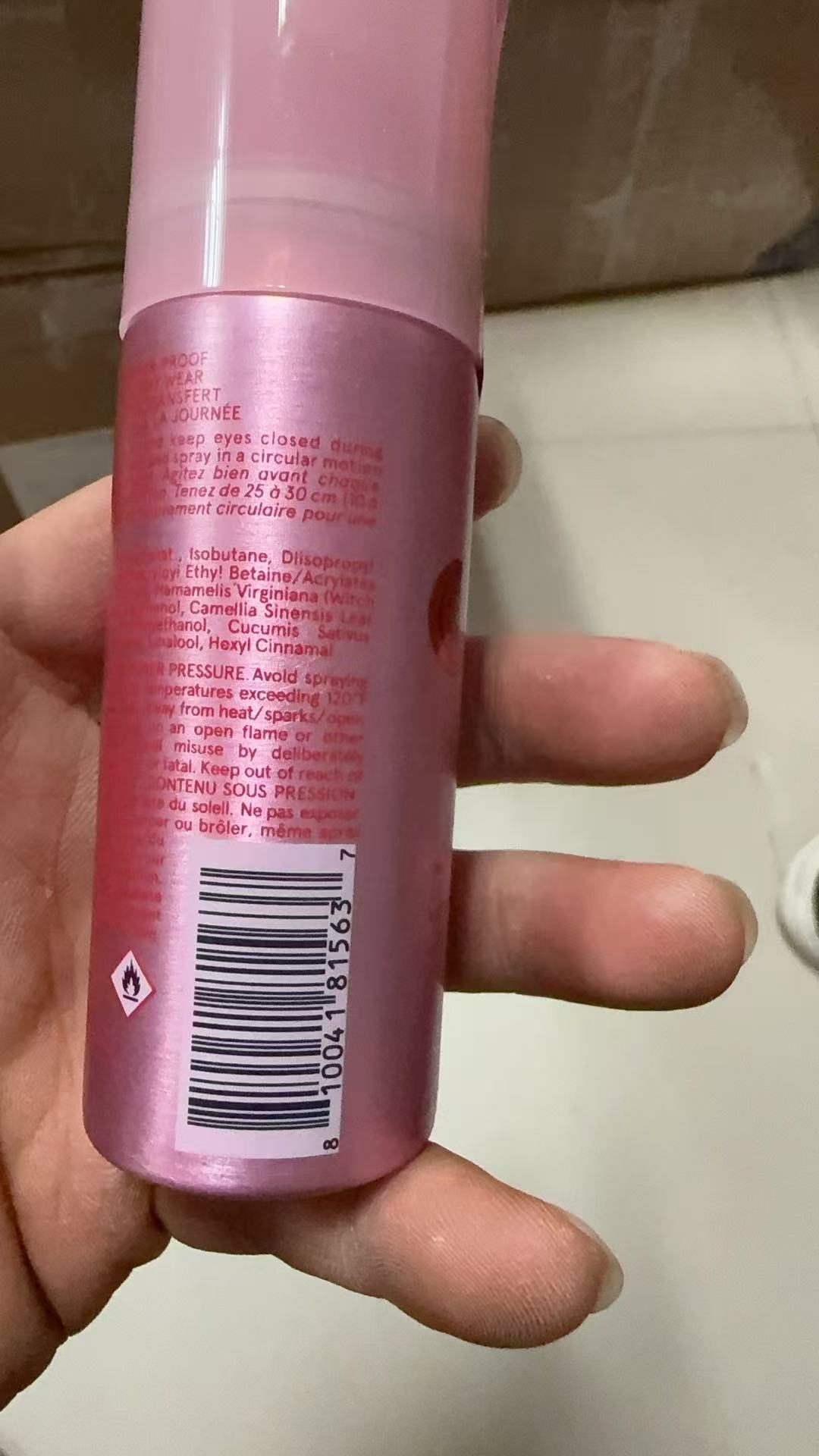 Waterproof Long-Lasting Mineral Matte Oil-Control Mist Makeup Setting Spray for Normal Skin