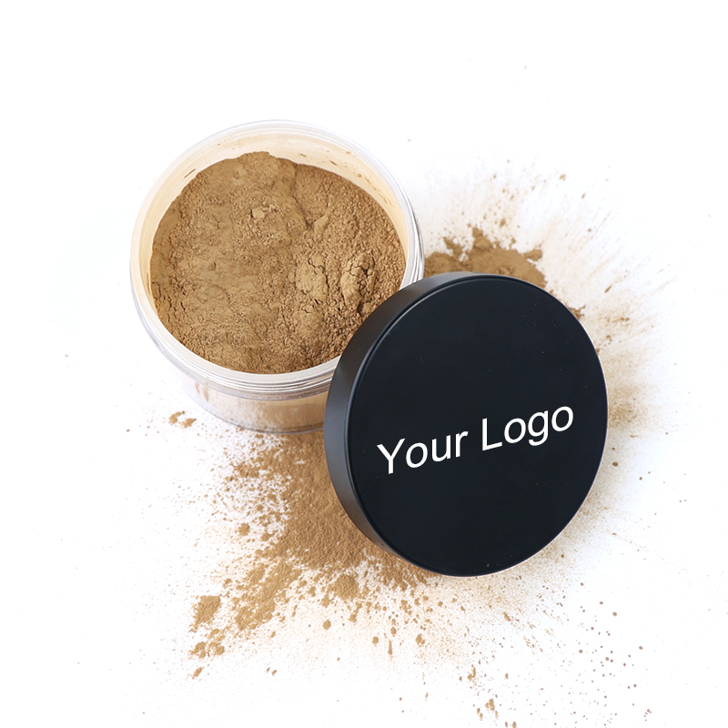 Oem Logo Vegan Oil Control Makeup Face Setting Powder Matte Pink Banana Waterproof Translucent Makeup Loose Setting Powder