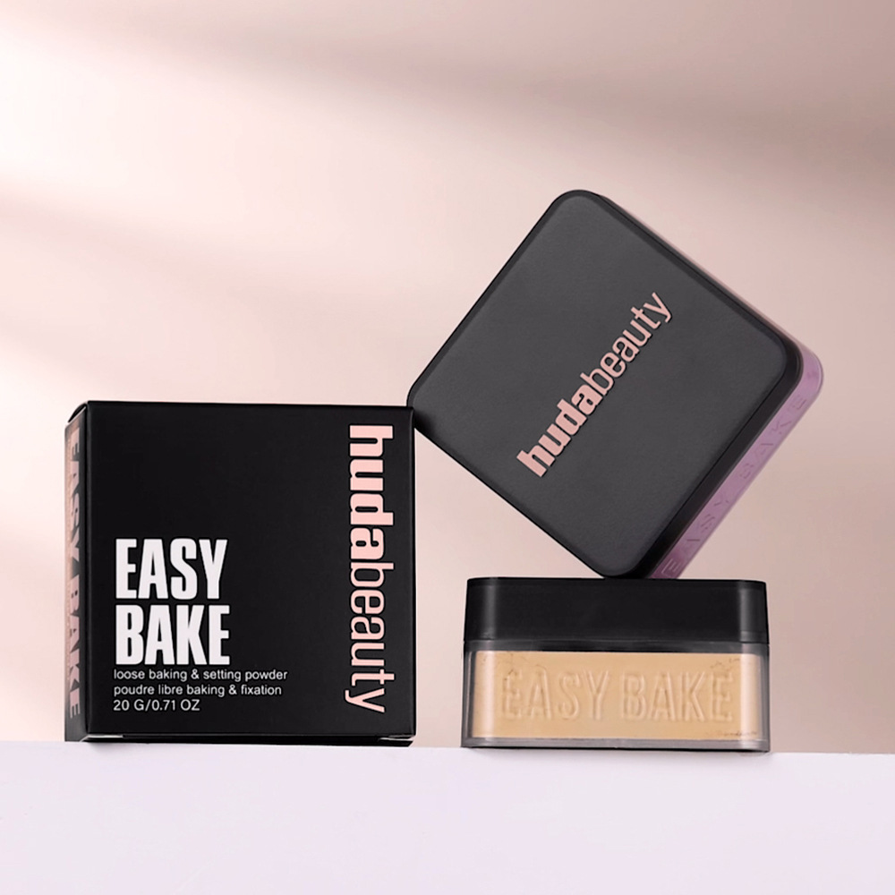 EASY BAKE Long-lasting Setting Powder Huda Full Coverage Waterproof Beauty Powder