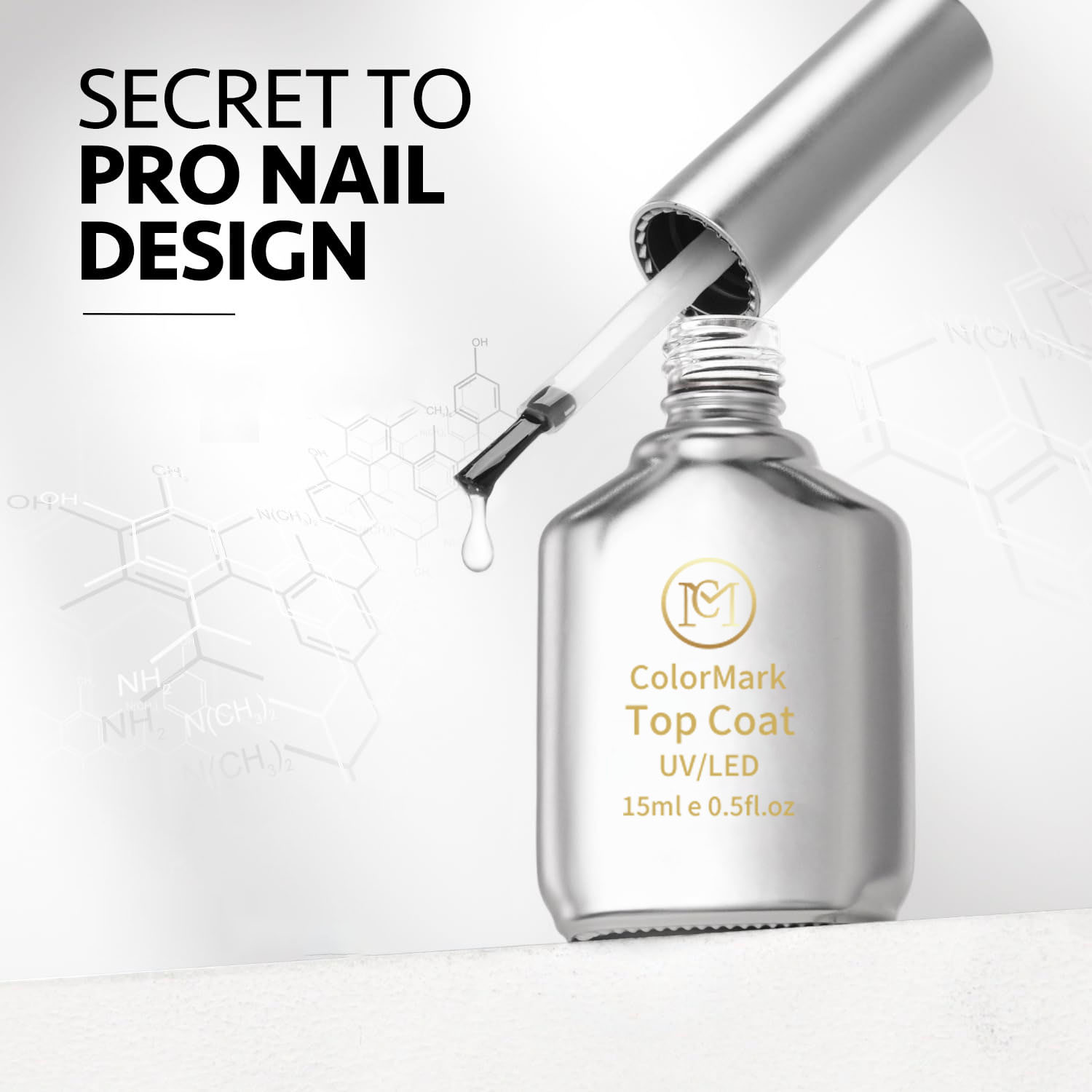 Long-Lasting Russian Matte Top Coat: Powder-Resistant Finish