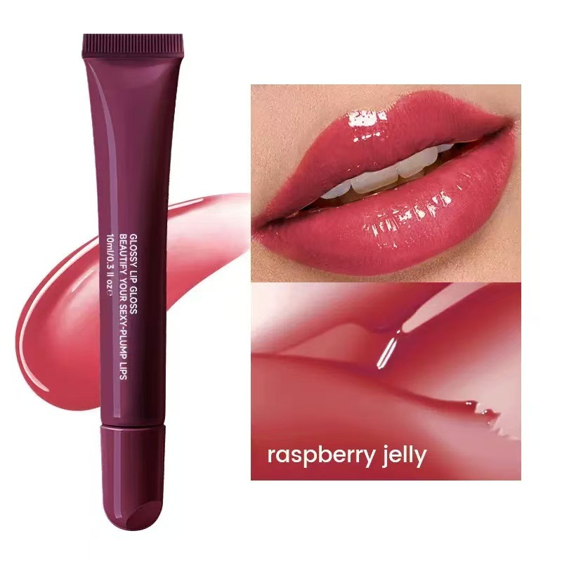 Hot Selling Brillo Labial Long-lasting Moisturizing Multi-color Lip Gloss Liquid Peptide Lip Care Popular Makeup