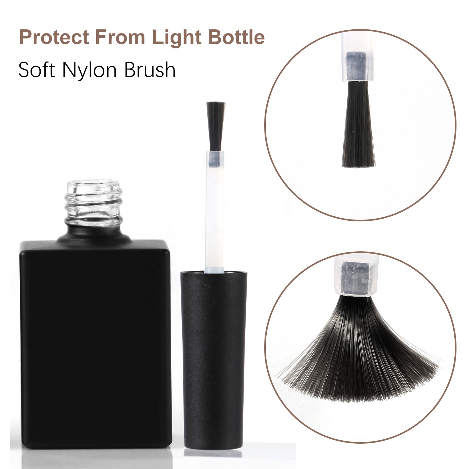 Gelsky UV Gel Top Coat No Wipe High Shine Customize Logo OEM High Quality 15ml Shiny Top Coat Gel Top Coat