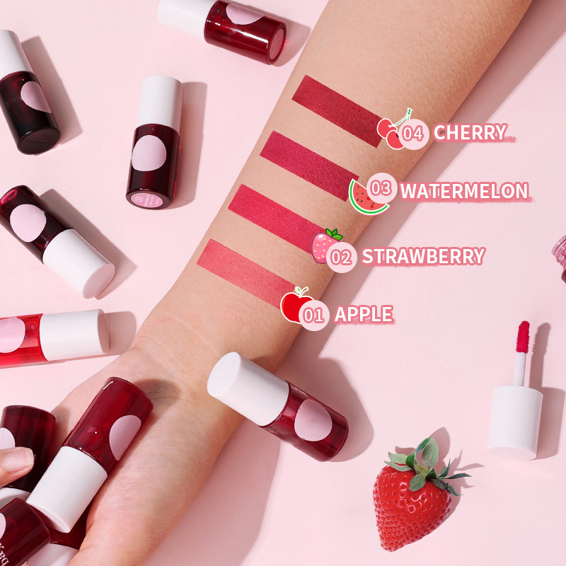 Private Label Lip Tint Makeup Cosmetics Natural Non-sticky Deeply Hydrating Smooth Plumped Lip Gloss