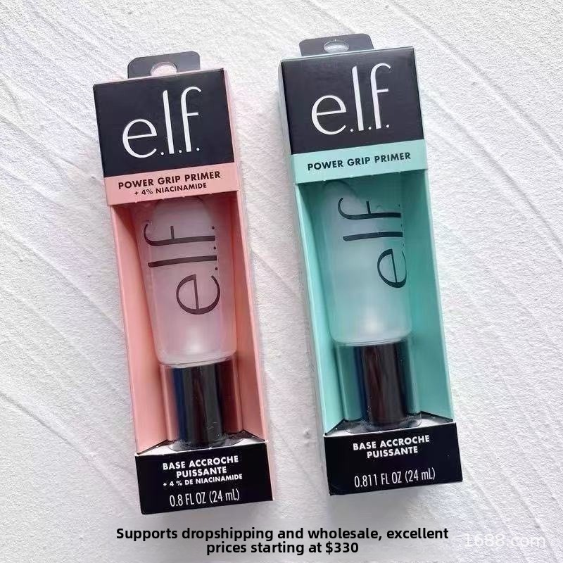 Exclusive Cross-border Supply of Elf Power Grip Unscented Makeup Primer Gel Moisturizer Skin Tone Moisturizing Isolation Stock