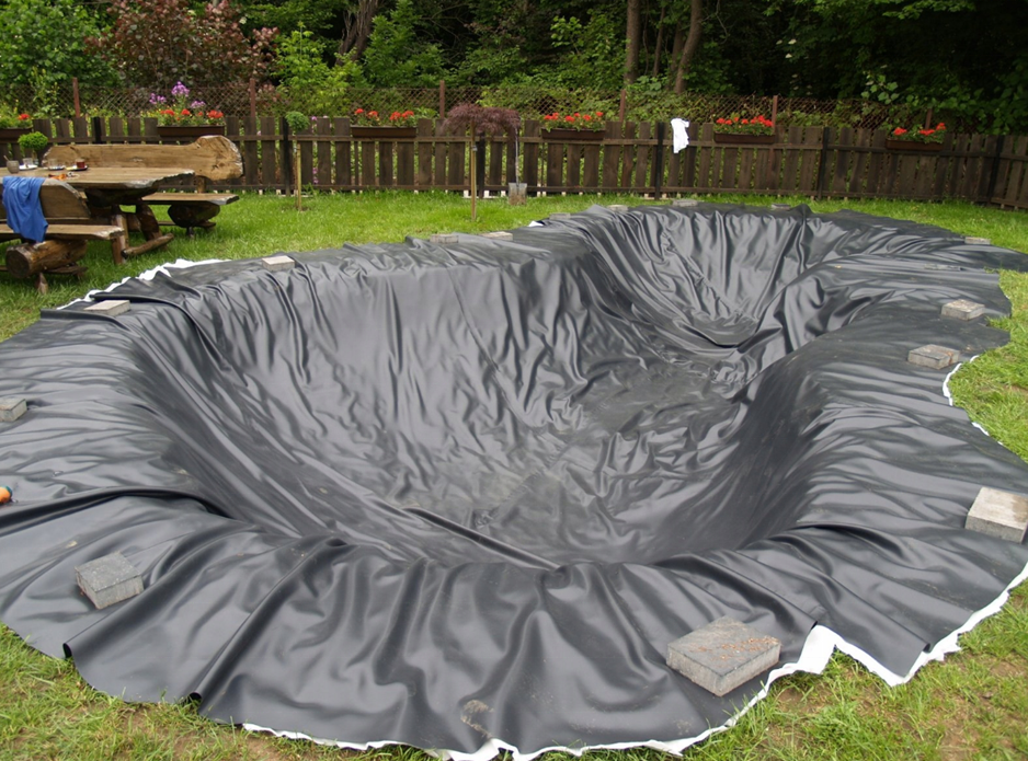 High Quality Waterproof Plastic Pond Liner 1.0mm HDPE Factory Geomembrane Liner