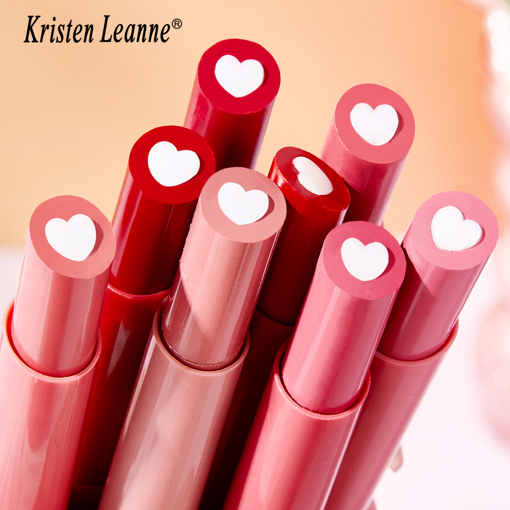 Hot-selling Wholesale Cosmetic Matte Waterproof Long-lasting Vegan Lipstick 5g Moisturizing &amp; Plumping Available In Supermarkets